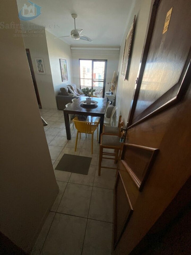 Imagem 5 de 15 de Amplo Apartamento De 1 Dormitório, 1 Vaga, Prédio Frente Praia Na Tupi - Si1868