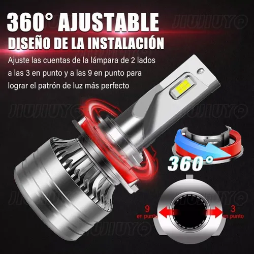 Kit Faros Led 9005 H11 4000 Lm Para Ford Alta/baja Csp