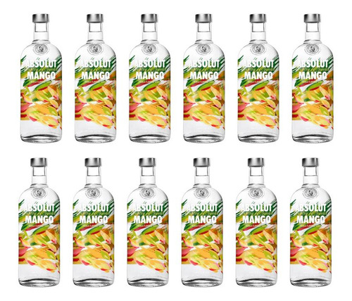 Vodka Absolut Mango 750 Ml Caja X12 Importado - Fullescabio