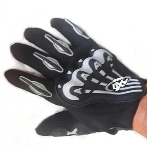 Guantes Axg Protecion Motoristas A/desliz Full Impact Contac