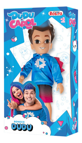 Boneco Dudu 26cm You Tube Dudu E Carol Rosita