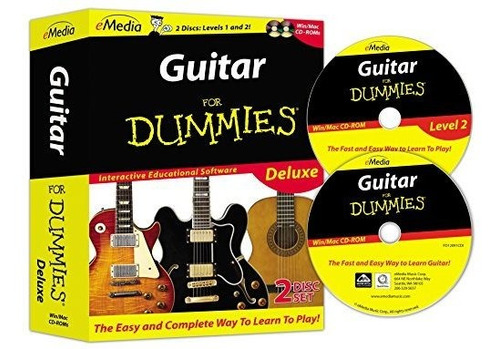 Guitarra Emedia Para Dummies Deluxe 2 Volume Set