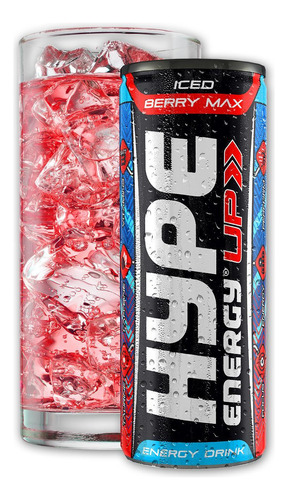 Energético Hype Up - Fardo Com 6 Unidades De 250ml