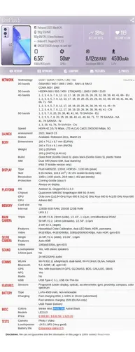 Oneplus 9 5g Le2117 8gb 128gb Dual Sim Duós One Plus