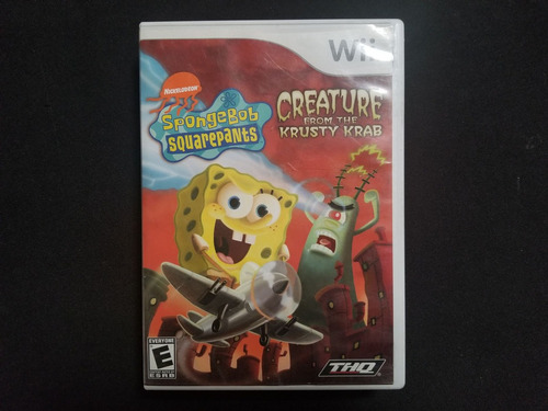 Spongebob Squarepants Creature From The Krusty Krab Wii (Usado)