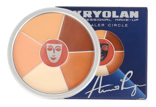 Kryolan Concealer Circle Corrector 6 Tonos Dermacolor