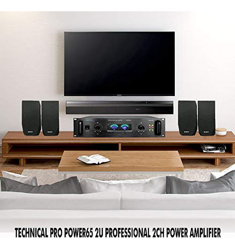 Sistema De Pa Portátil Profesional Technical Pro De 6000 Vat