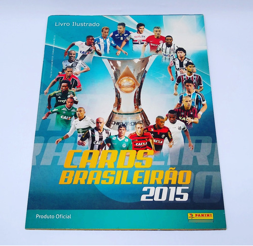 Álbum Cards Brasileirão 2015 Vazio Editora Panini Futebol