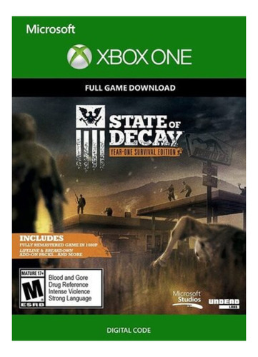 State Of Decay: Year-one Survival Ed - Código 25 Dígitos