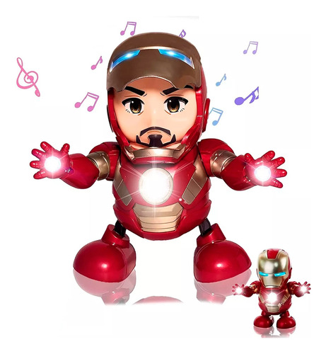Robot Iron Man Robot Bailarin. Full Tiktok Robot Que Baila 