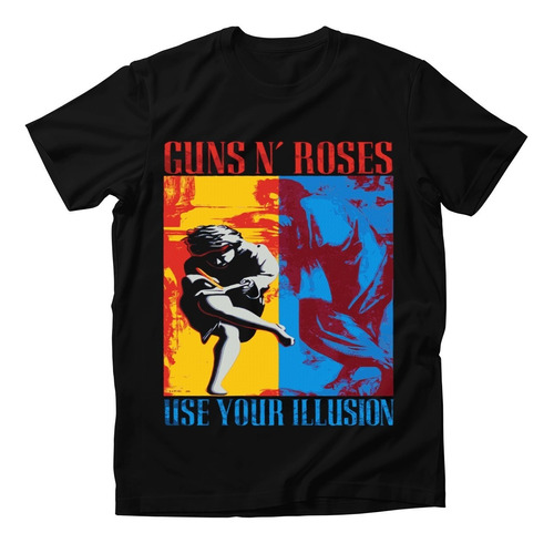 Imagen 1 de 4 de Playera Guns And Roses Use Your Illusion