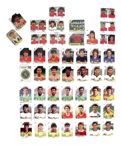 Figurinhas Da Copa Do Mundo 1990 - Panini - Novas - Zeradas