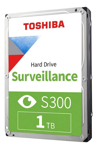 Disco Duro 3.5  Toshiba S300 1 Tb Sata 3 Surveillance