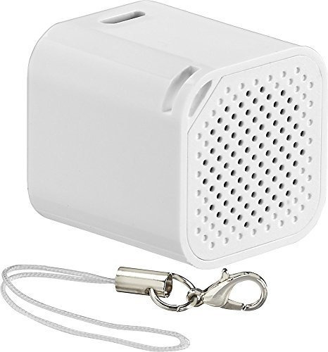 Insignia - Bluetooth Portátil Altavoz Selfie - Blanco.