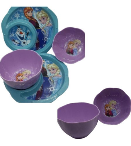 Plato + Bowl Set Frozen Disney Store