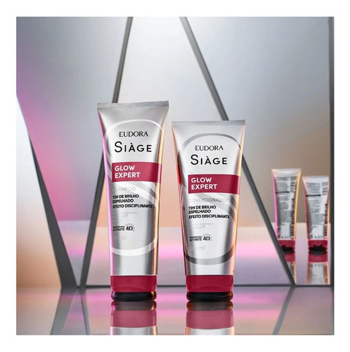 Kit Siage Eudora Glow Expert Shampoo + Condicionador