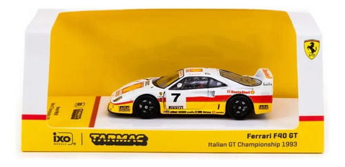 Carro Colección Ferrari F40 Gt Italian Gt Champ1/64