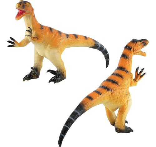 Velociraptor Con Rugido Dinosaurio Colección Jurassic 