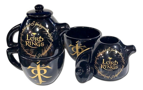 Tetera & Taza De Cerámica The Lord Of The Rings