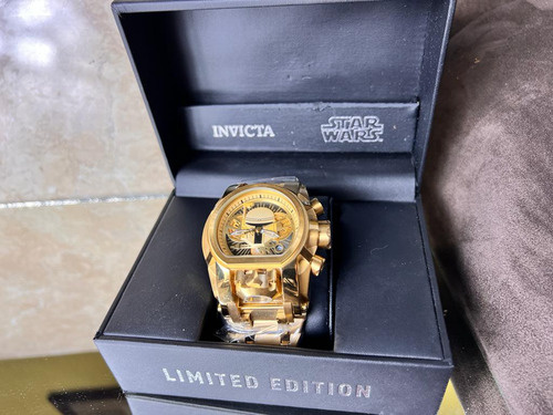 Reloj Invicta Edicion Especial De La Gerra De La Galaxia 