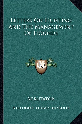 Libro Letters On Hunting And The Management Of Hounds - S...