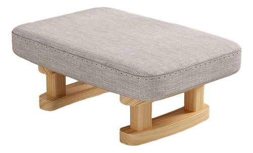 Aplicable A Taburete Acolchado Para Pies, Silla Rectangular