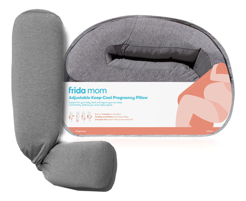 Frida Mom Almohada De Embarazo Ajustable Con Forma De U, C,.