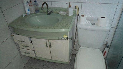 Imagem 10 de 16 de Apartamento De Frente Todo Reformado Com 2 Dormitórios À Venda, 75 M² - Vila Matias - Santos/sp - Ap2407