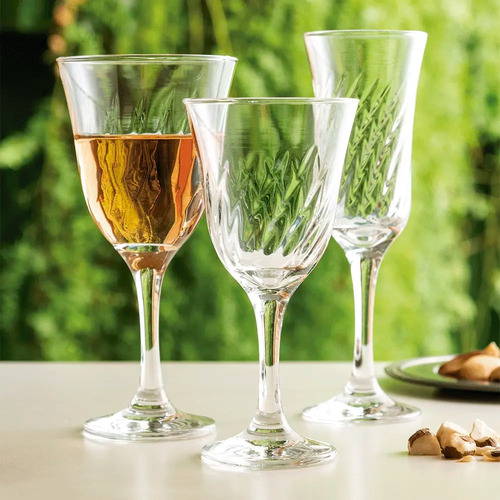 36 Copas De Agua Lirio 365 Ml Nadir | Horeca Mayorista Transparente
