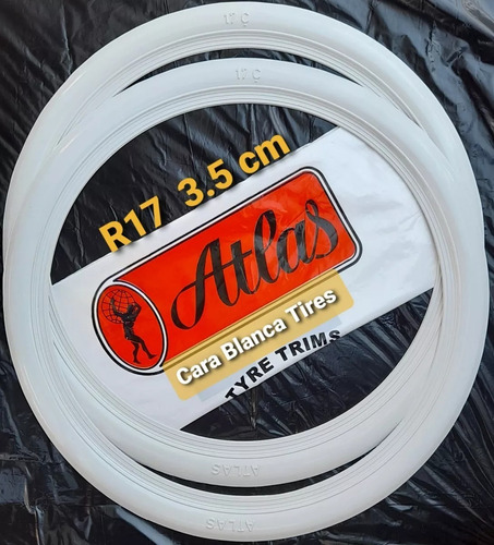 Corbatas Atlas R15 Y R17 Cara Blanca Para Moto