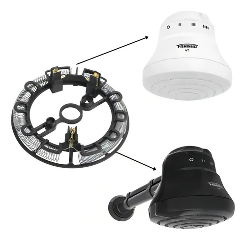 Resistencia Ducha Chuveiro Faminho 4 Temp Fame 6800w