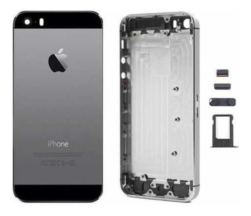 Carcasas Tapas Traseras Para iPhone 5s Con Botones Y Bandeja