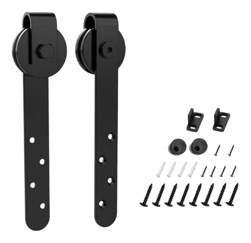 Kit De Para Puertas Corredizas De Granero, Riel Deslizante