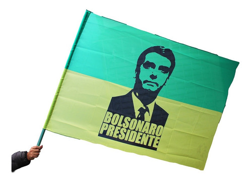 Bandeira Do Presidente Jair Bolsonaro 139x98