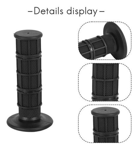 3 Pares De Empuñaduras Para Manillar Scooter Quad 24 Mm Moto