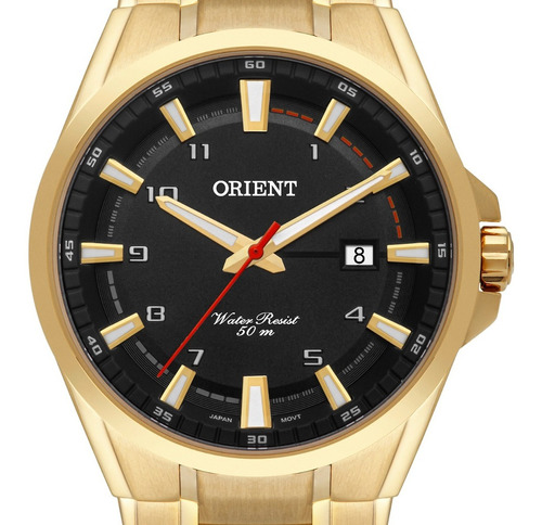 Relógio Orient Masculino Sport Dourado Mgss1188 P2kx 