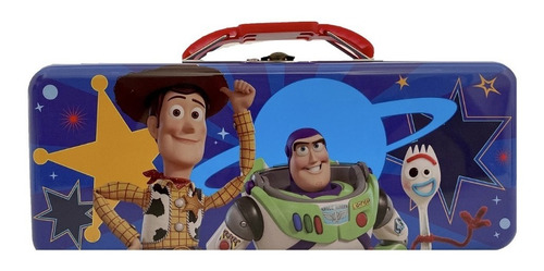 Lapicera Escolar Metálica Rectangular Toy Story 4