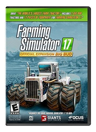 Simulador De La Agricultura 17 Big Bud Expansion Pack - Pc.