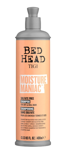 Tigi Bed Head Moisture Maniac Shampoo Hidratante Argan Chico