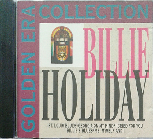 Cd Billie Holiday - Golden Era Collection - Como Novo Raro