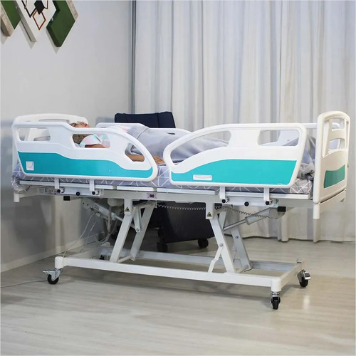 Cama Hospitalar Elétrica Trendelemburg + Pro Clive Articulada Posição Poltrona + Colchão D33