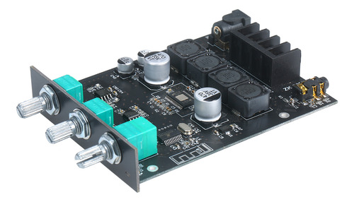 Módulo De Placa Amplificadora De Potencia 50wx2 Aux Y Bt5.0