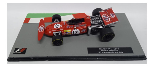 Auto De Coleccion Escala 1/43 March 711 Ronnie Peterson 1971