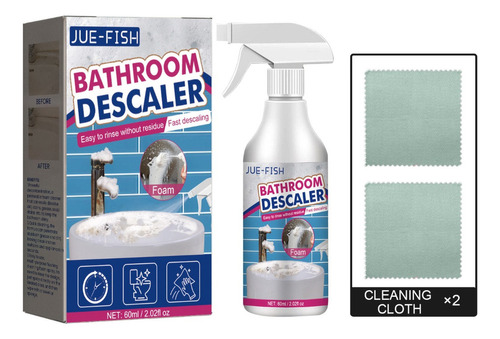 Hjb Set De Aerosol De Limpieza En Espuma Para Baño De 60 Ml