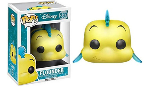 Funko La Sirenita Flounder Pop Disney Figura