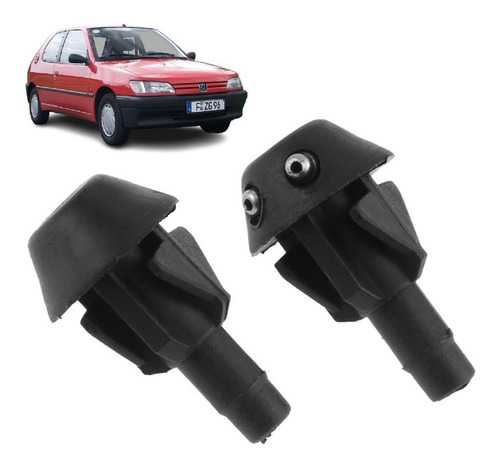 Boquilla Limpiaparab Kit X2 Compatible Peugeot 306 1993-03