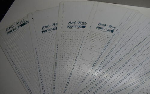Tarjetas Maquina Tejer Lady Tricot Memorama Knittax C270 (Usado)
