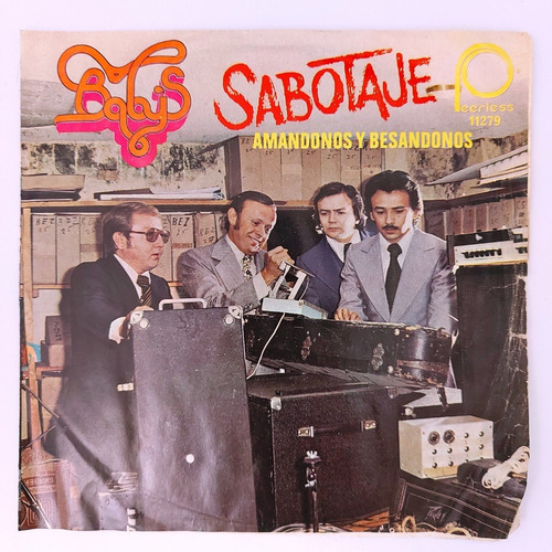 Los Babys - Sabotaje  Single 7 Lp