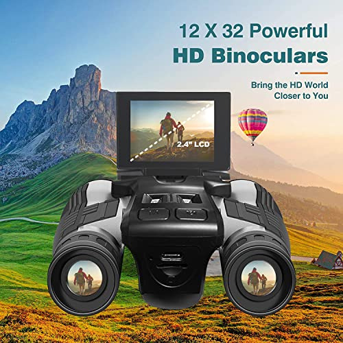 Cámara Digital/video 5mp Con Pantalla Grande Y Binocular Com