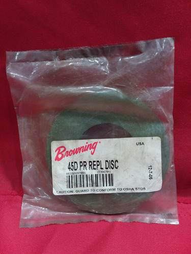 Browning 45d Pr Repl, T45l Series Disc Torque Overlo Ccs